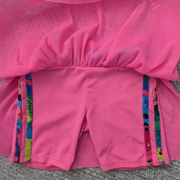 Adidas Girls (Size 2T) Track Zip-Up Jacket & Skort (Skirt/Shorts) - Picture 9 of 12